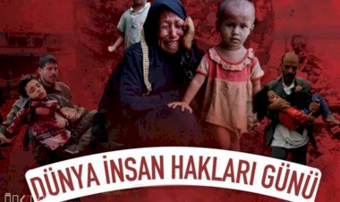 HÜDA PAR'dan '10 Aralık İnsan Hakları Günü' mesajı
