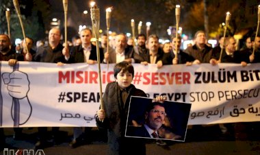 Mısır zindanlarındaki esirler için yürüdüler