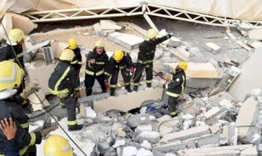 Suudi Arabistan'da üniversitenin duvarı çöktü: 2 ölü