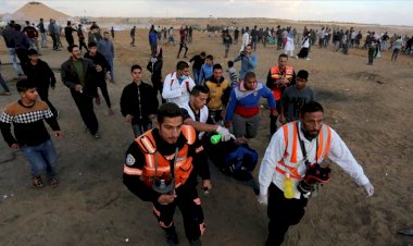 İşgalci İsrail askerleri Gazze sınırında 13 Filistinliyi yaraladı