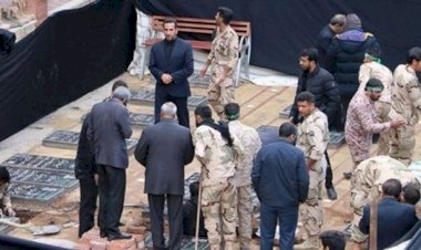 Kasım Süleymani'nin intikamı alındıktan sonra cenazesi toprağa verildi