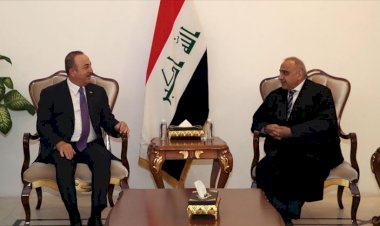 Çavuşoğlu Irak Başbakanı Abdulmehdi ile görüştü