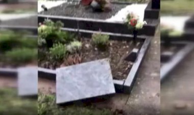 Almanya'da Müslüman mezarları tahrip edildi