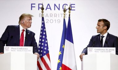 Macron ve Trump internet devlerine uygulanan vergi konusunda anlaşma yolunda