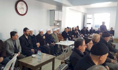 İTTİHADUL ULEMA depremde hayatını kaybedenlerin taziyesine katıldı