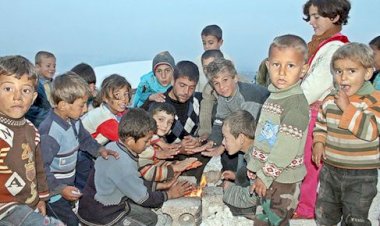 Suriye'de yeni göç dalgası: 500 bin çocuk soğuk ve ölüm pençesinde