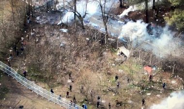 Yunanistan'dan tampon bölgedeki göçmenlere sert müdahale