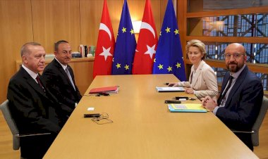 Cumhurbaşkanı Erdoğan, AB liderleriyle görüştü