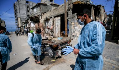 Hamas: İşgalci İsrail'in, dezenfekte yapan Filistinlileri gözaltına alması ırkçı bir davranış