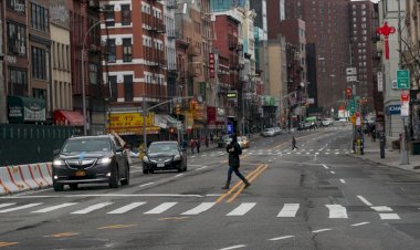 New York'ta Kovid-19 vakası sayısı, bir günde 7 binden fazla artarak 44 bini geçti