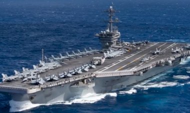 ABD Uçak Gemisi 5 bin askeriyle Guam Adası'nda karantinaya alındı