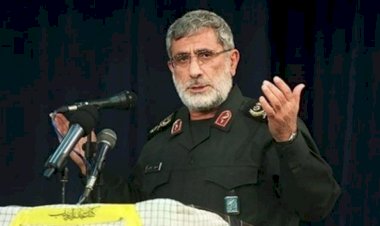 Süleymani’nin halefi Kaani’den Irak’a ziyaret