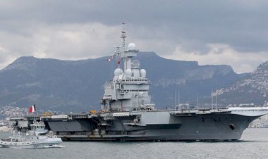 Fransa'ya ait uçak gemisinde Covid-19 tespit edildi